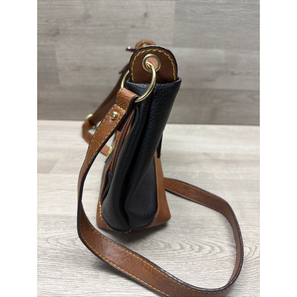 B.O.C. Born Concept B..C. Pebbled Black Vegan Leather Shoulder Bag View 4